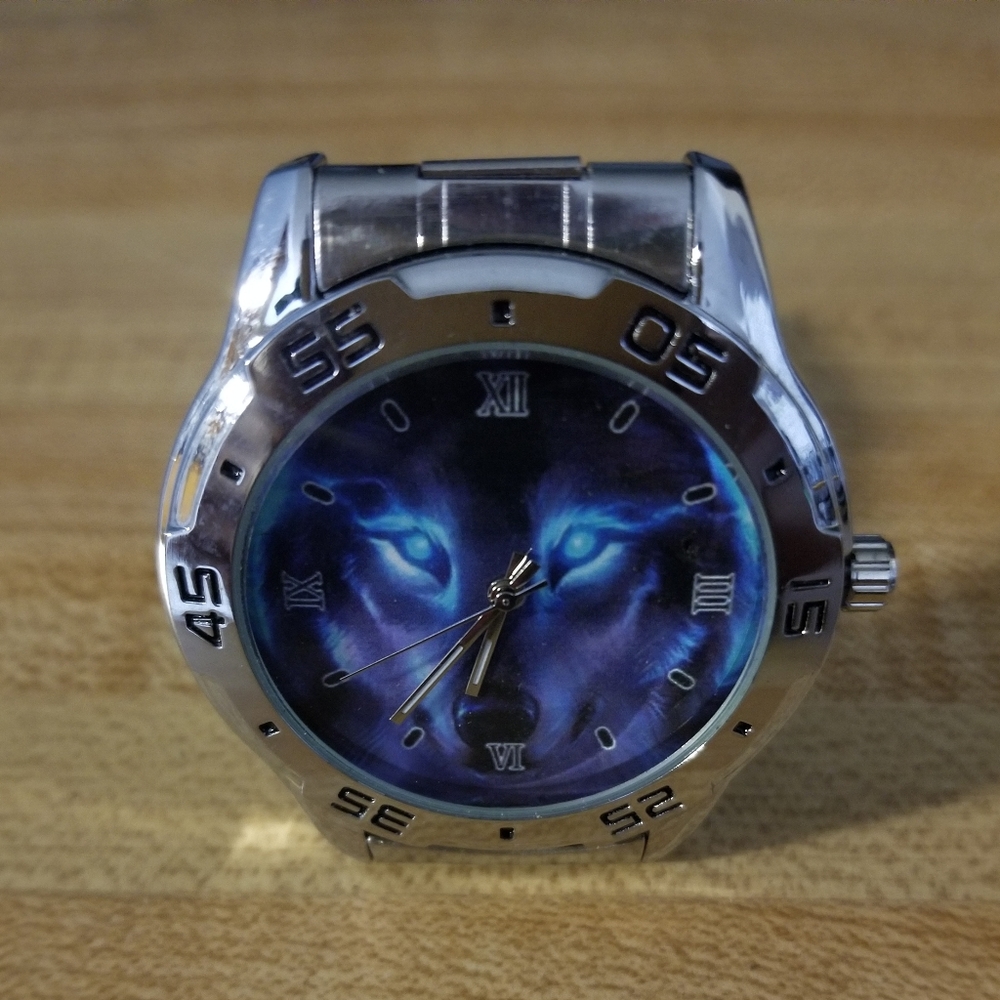 Wolf Watch Stainless Steel